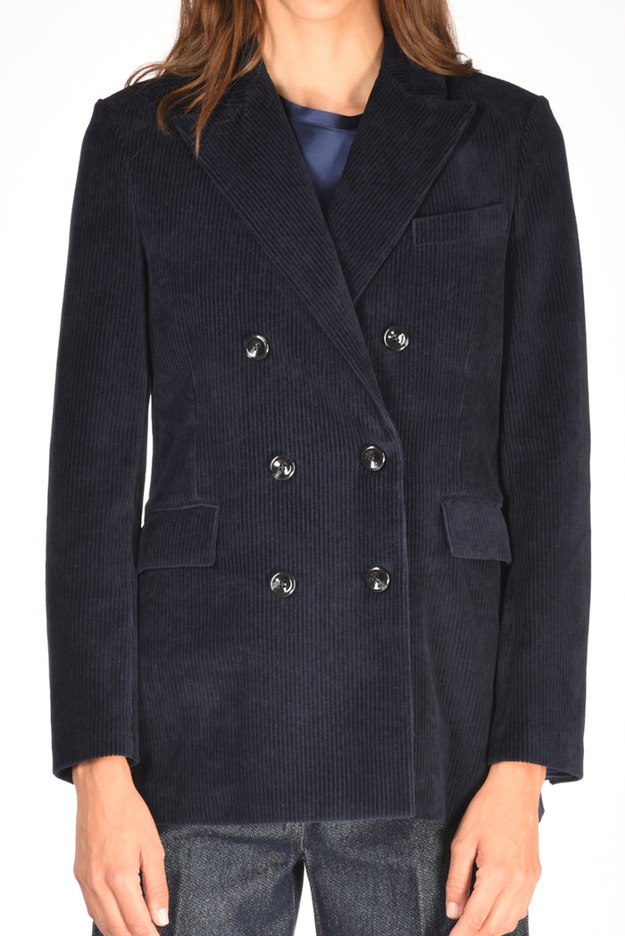 Circolo 1901 Giacca Doppiopetto Blu Donna - 3