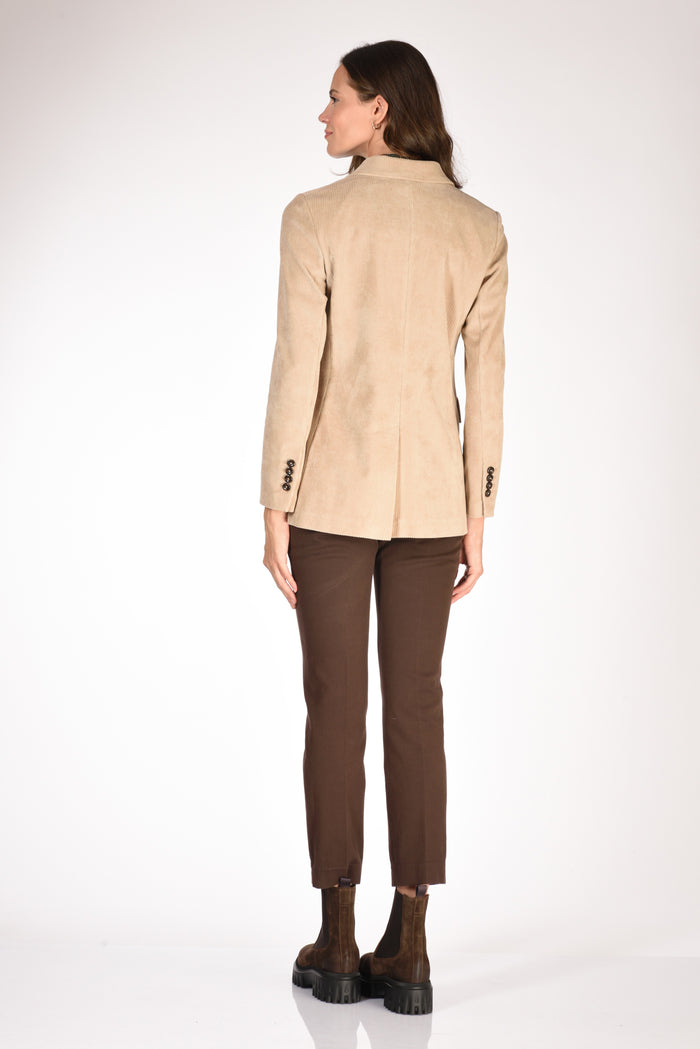 Circolo 1901 Giacca Doppiopetto Beige Donna - 5