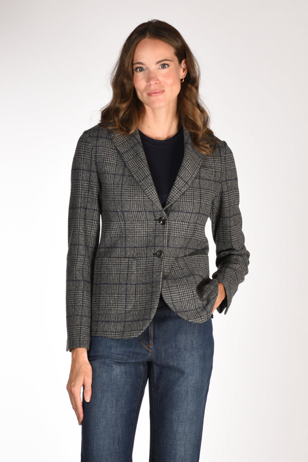 Circolo 1901 Giacca Slim Fit Nero/grigio Donna