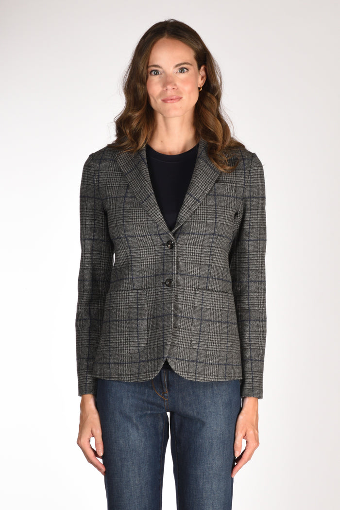 Circolo 1901 Giacca Slim Fit Nero/grigio Donna - 2