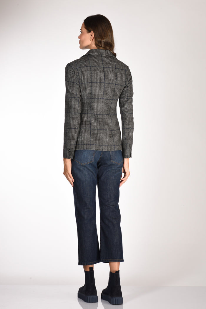 Circolo 1901 Giacca Slim Fit Nero/grigio Donna - 5