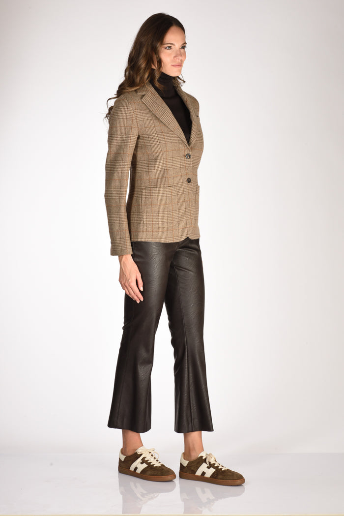 Circolo 1901 Giacca Slim Fit Beige/marrone Donna - 4