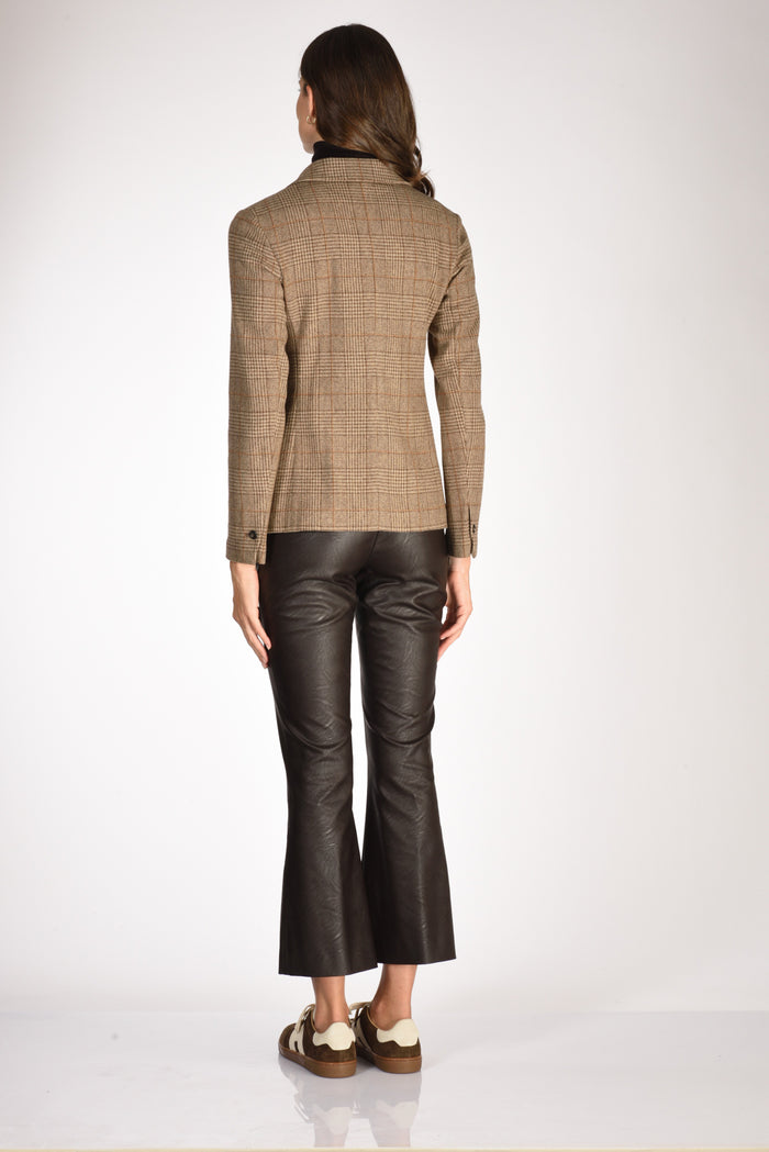 Circolo 1901 Giacca Slim Fit Beige/marrone Donna - 5