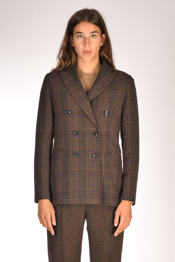 Circolo 1901 Giacca Doppiopetto Marrone Donna-2