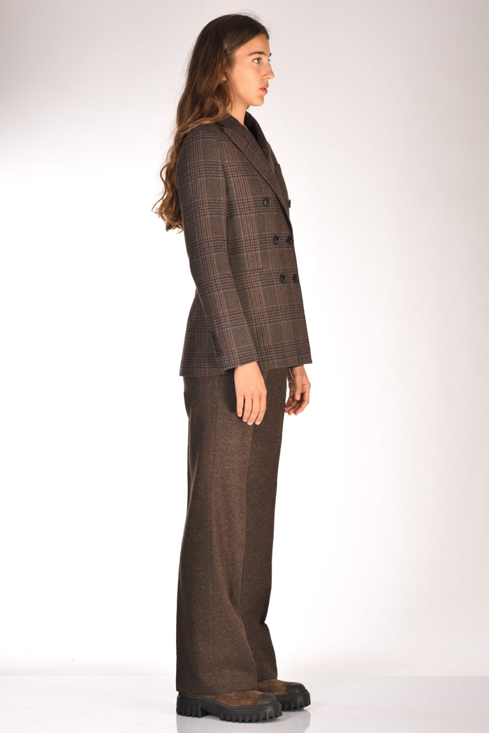Circolo 1901 Giacca Doppiopetto Marrone Donna - 4