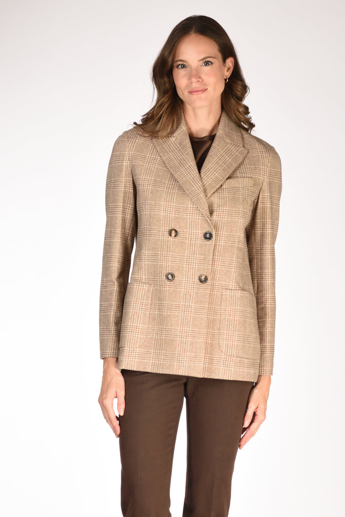 Circolo 1901 Giacca Doppiopetto Marrone Donna - 1