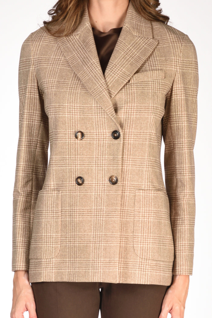 Circolo 1901 Giacca Doppiopetto Marrone Donna - 3