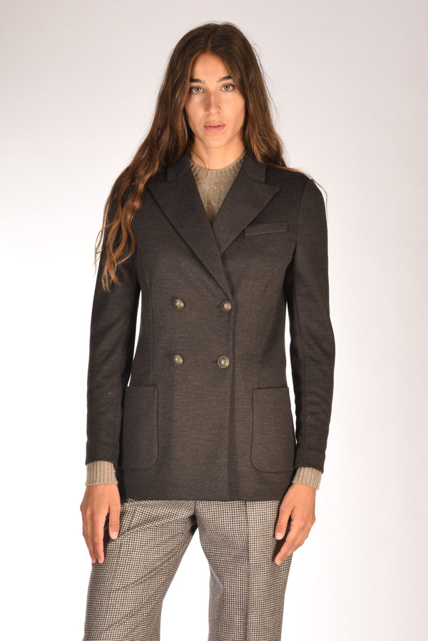 Circolo 1901 Giacca Doppiopetto Marrone Donna