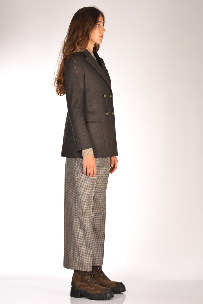 Circolo 1901 Giacca Doppiopetto Marrone Donna - 4