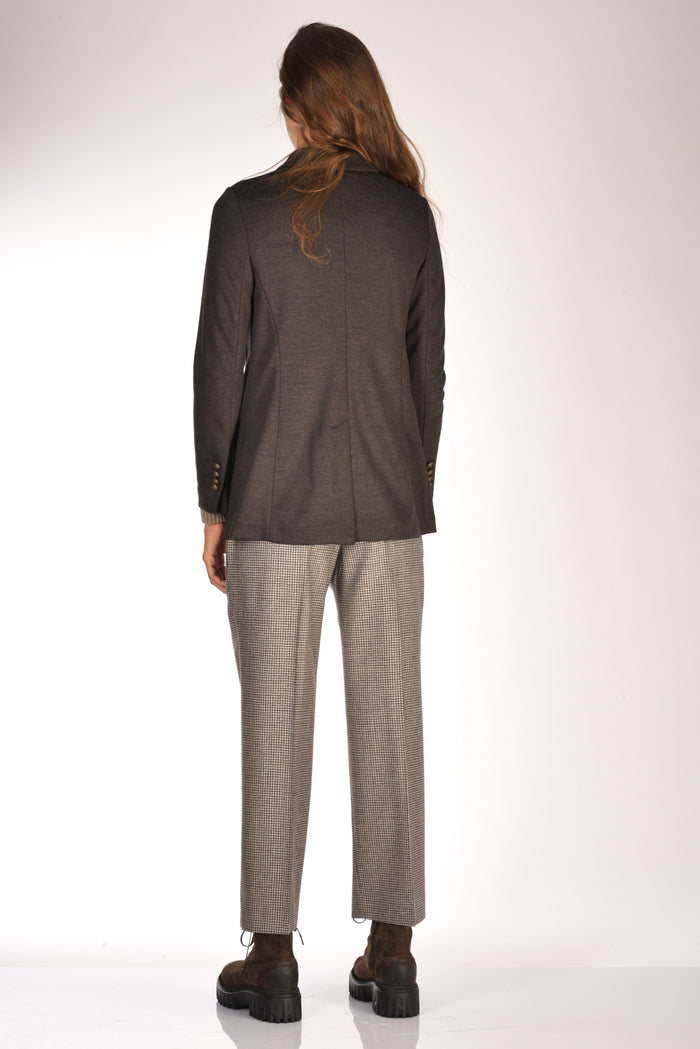 Circolo 1901 Giacca Doppiopetto Marrone Donna - 5