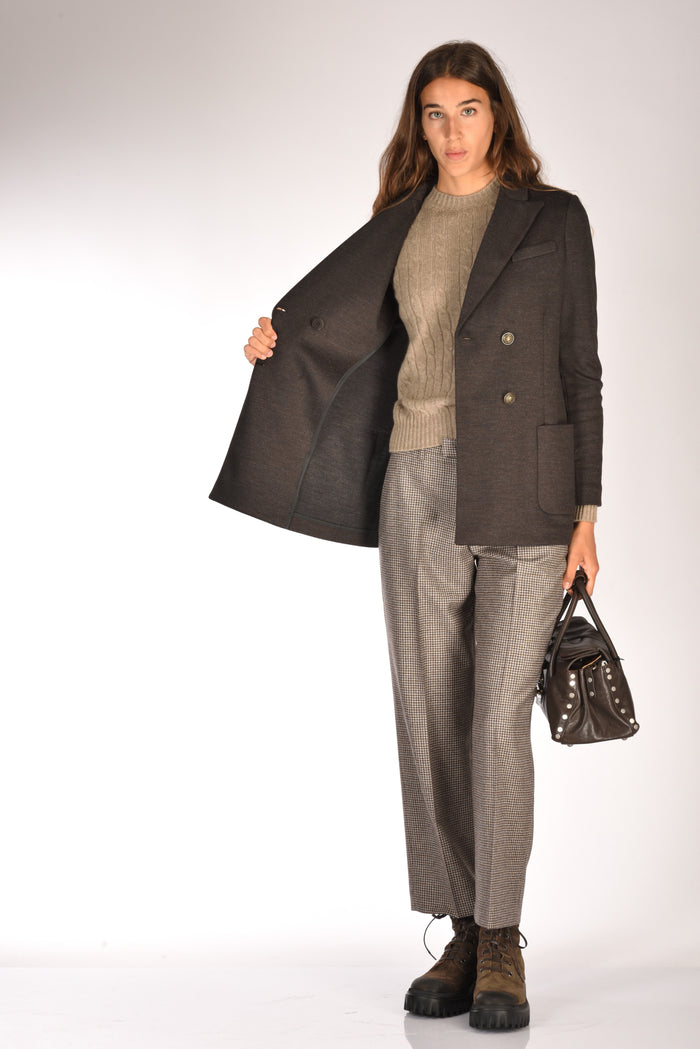 Circolo 1901 Giacca Doppiopetto Marrone Donna - 6