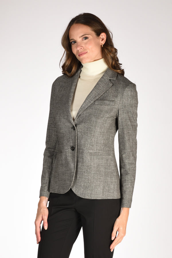 Circolo 1901 Giacca Slim Fit Nero/grigio Donna