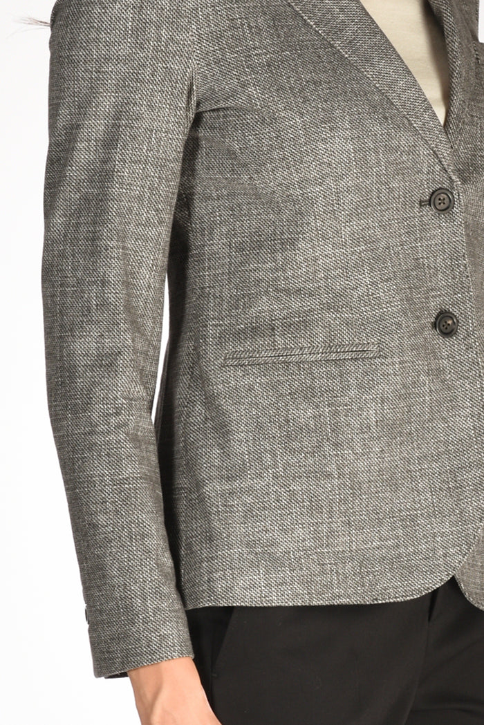 Circolo 1901 Giacca Slim Fit Nero/grigio Donna - 3