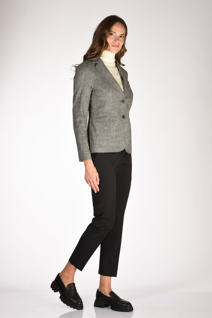 Circolo 1901 Giacca Slim Fit Nero/grigio Donna - 4