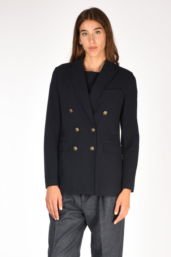 Circolo 1901 Giacca Doppiopetto Blu Donna