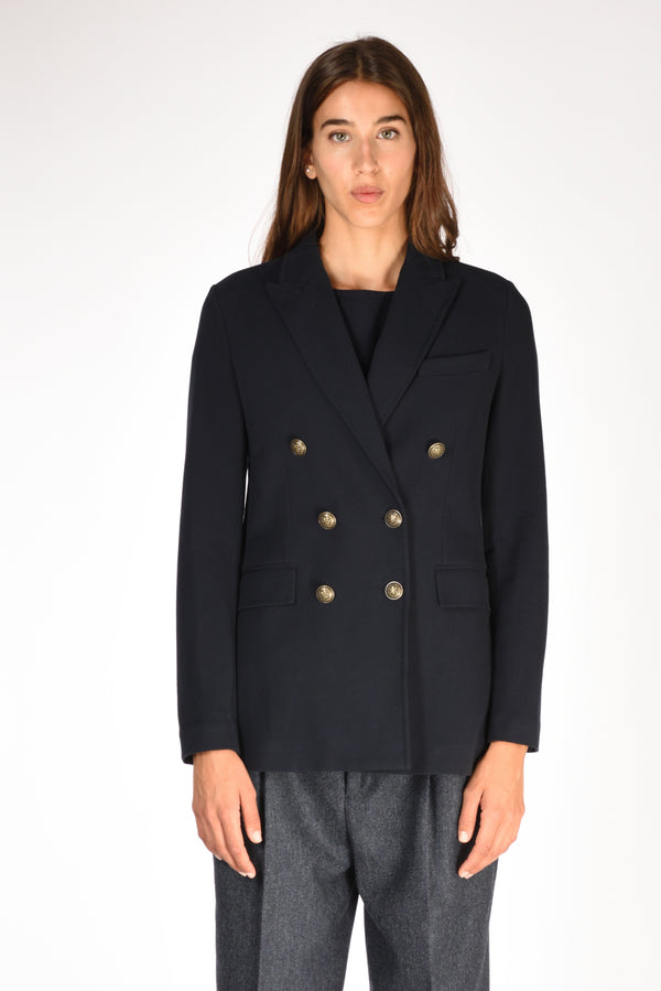 Circolo 1901 Giacca Doppiopetto Blu Donna-2