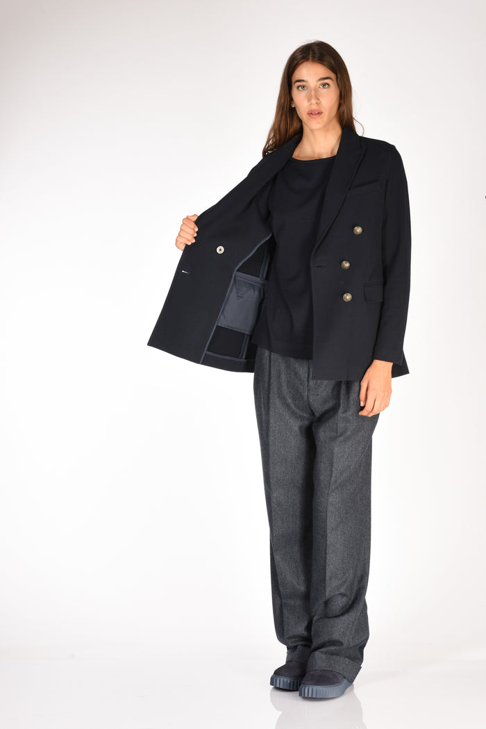 Circolo 1901 Giacca Doppiopetto Blu Donna - 6