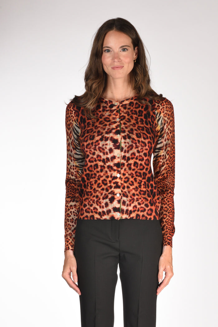 In Bed With You Maglia Stampata Arancio/nero Donna - 3