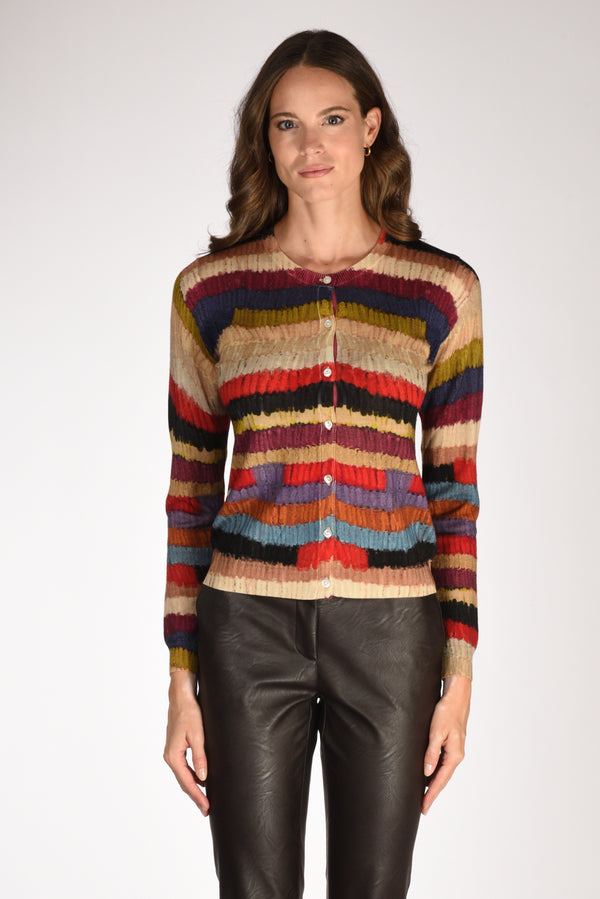 In Bed With You Maglia Stampata Beige/rosso Donna-2