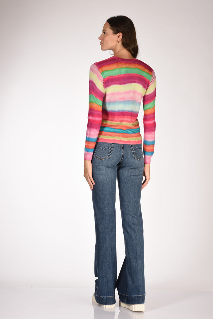In Bed With You Maglia Stampata Rosa/fucsia Donna - 5