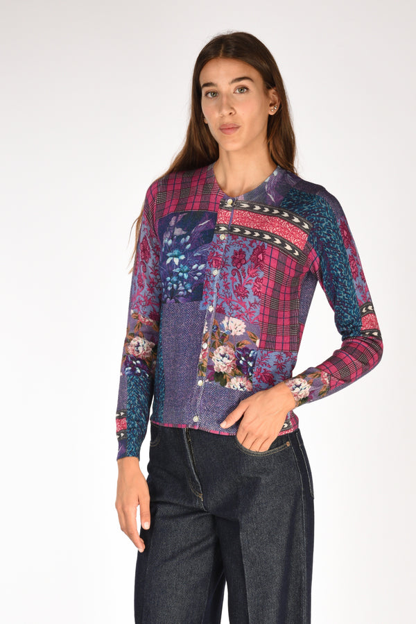 In Bed With You Maglia Stampata Fucsia/viola Donna