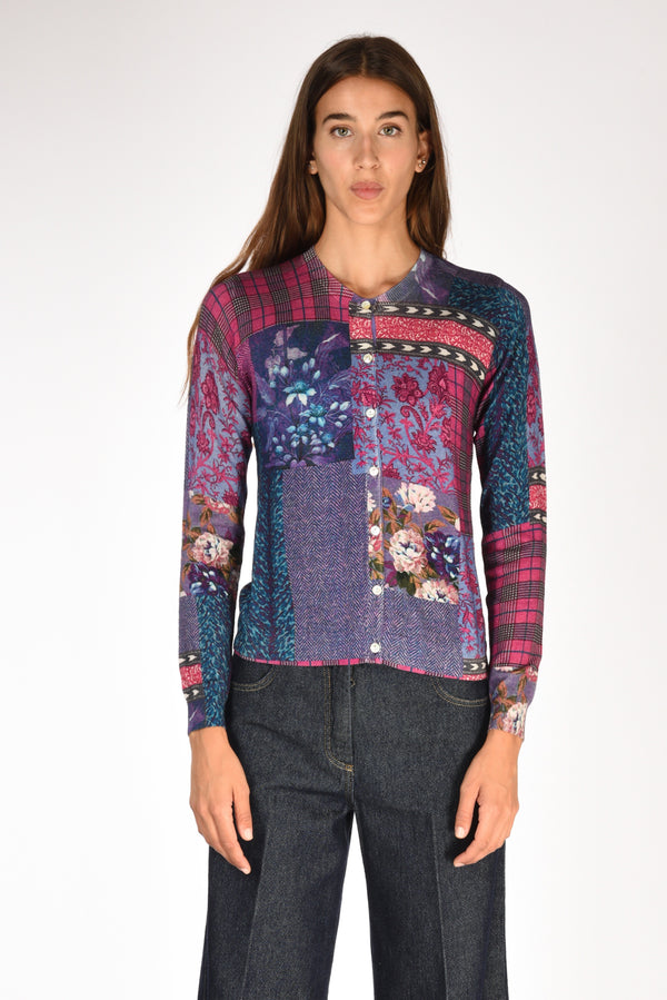 In Bed With You Maglia Stampata Fucsia/viola Donna-2