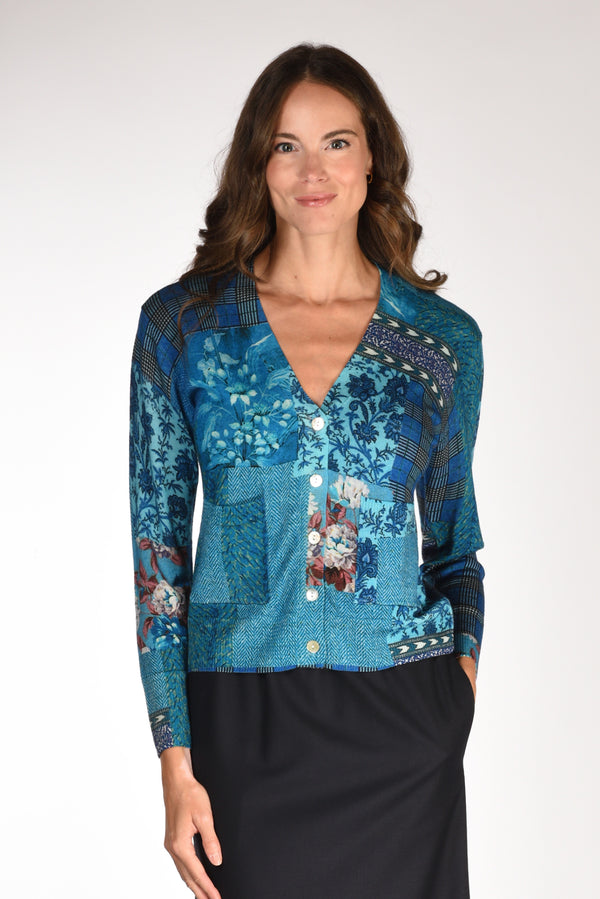 In Bed With You Maglia Stampata Azzurro/blu Donna