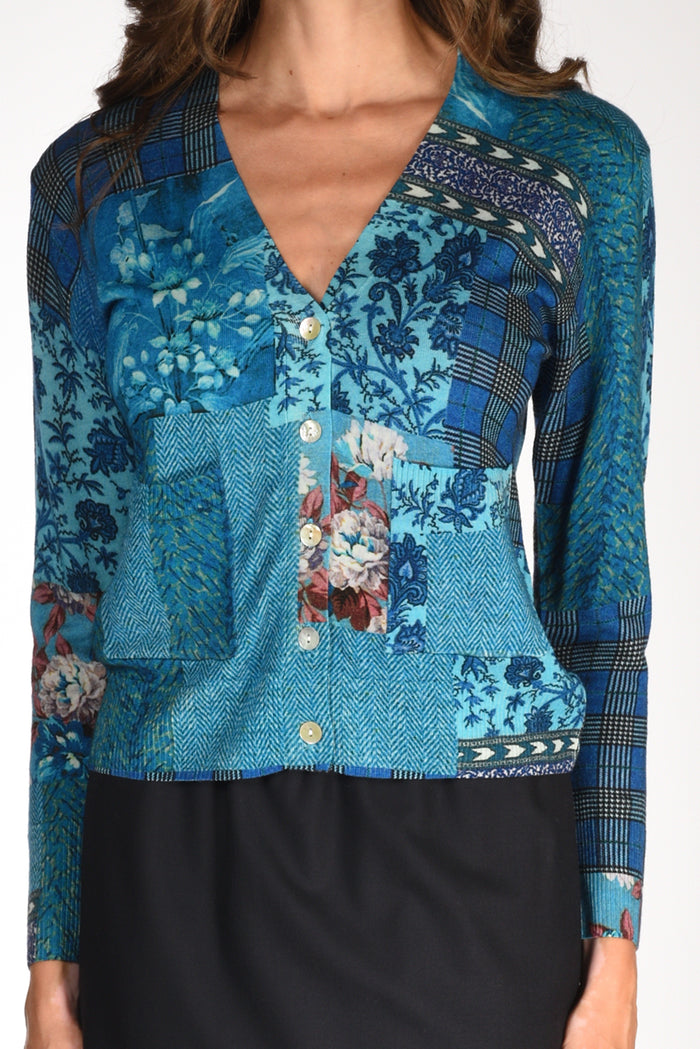 In Bed With You Maglia Stampata Azzurro/blu Donna - 3