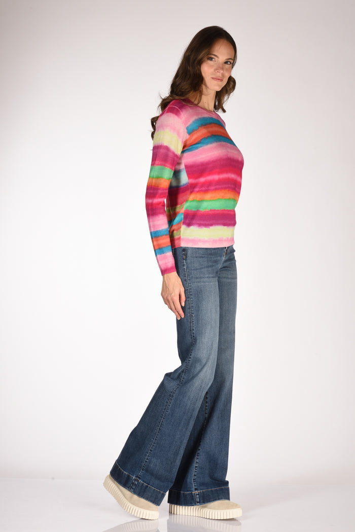 In Bed With You Maglia Stampata Rosa/fucsia Donna - 4