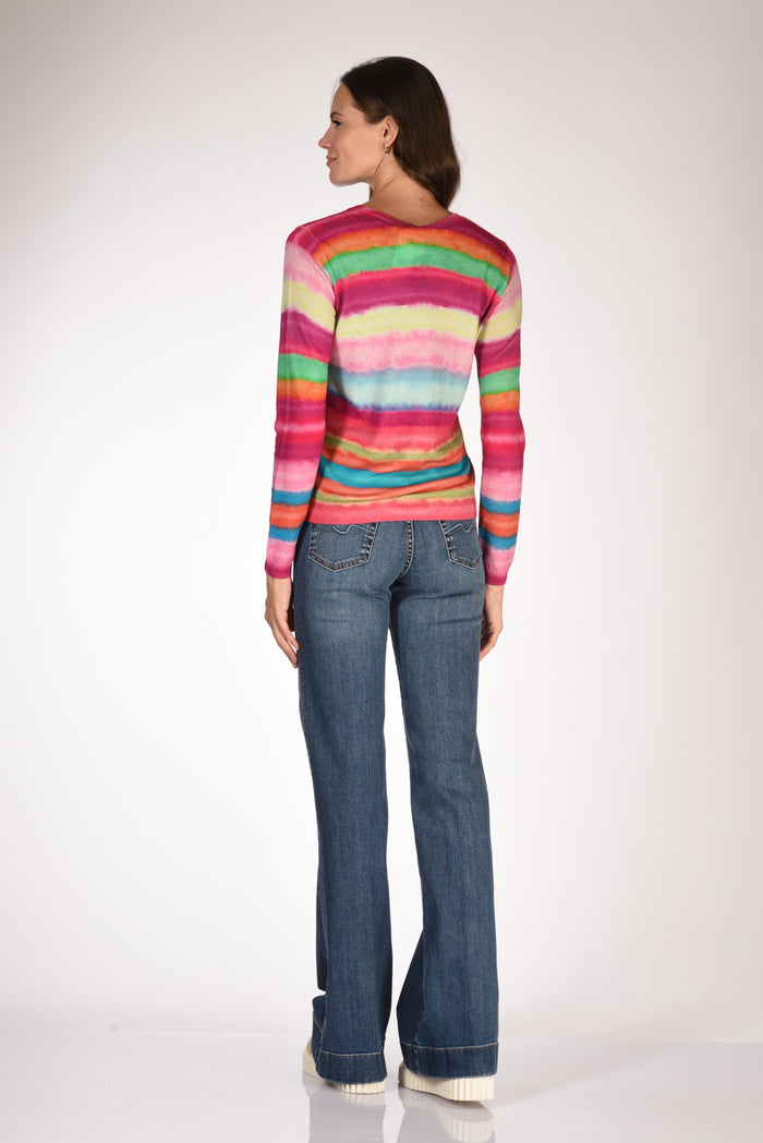 In Bed With You Maglia Stampata Rosa/fucsia Donna - 5