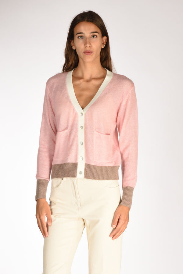 In Bed With You Maglia Stampata Rosa Donna