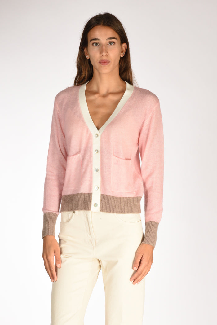 In Bed With You Maglia Stampata Rosa Donna - 1