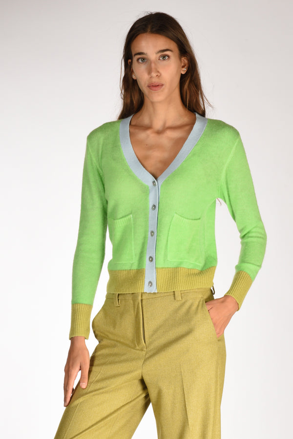 In Bed With You Maglia Stampata Verde Donna