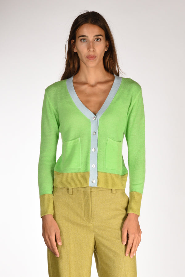 In Bed With You Maglia Stampata Verde Donna-2
