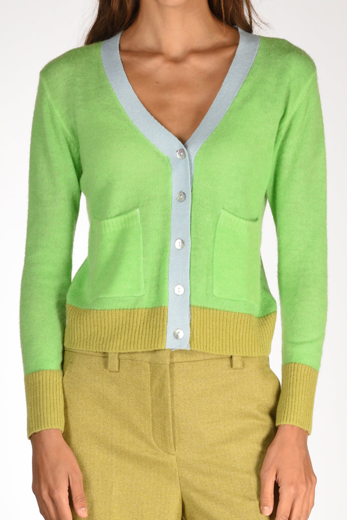 In Bed With You Maglia Stampata Verde Donna - 3