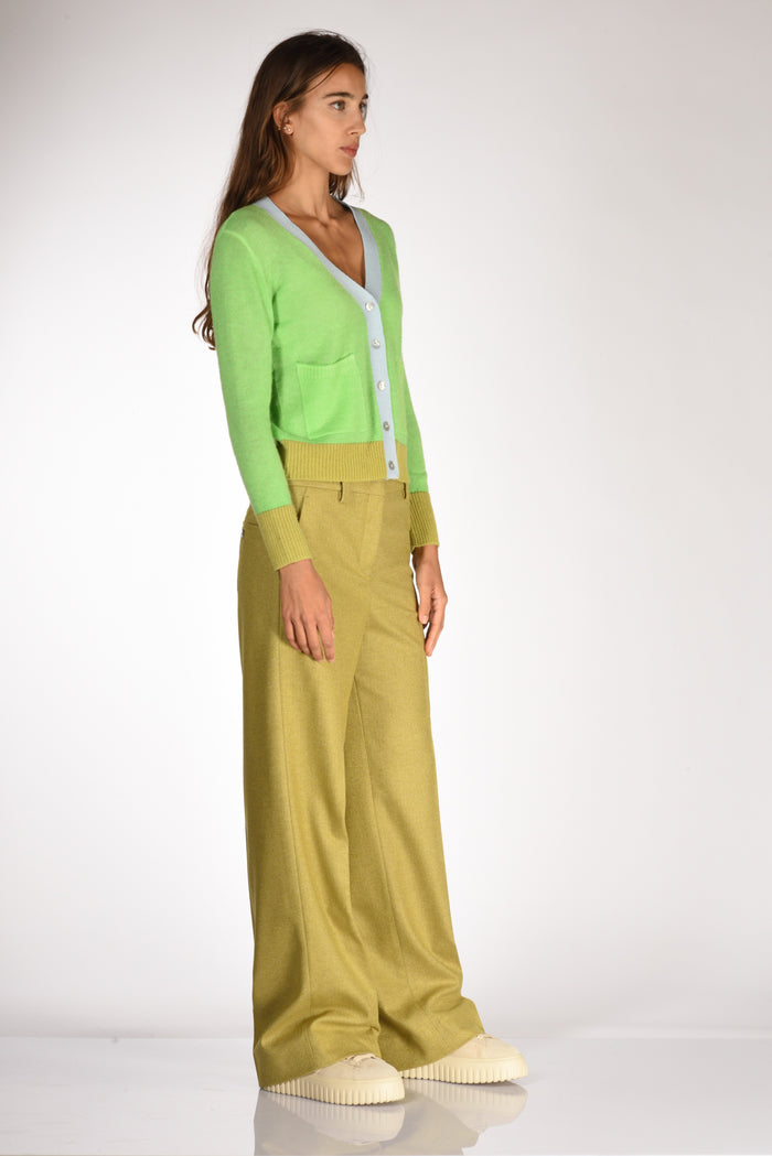 In Bed With You Maglia Stampata Verde Donna - 4