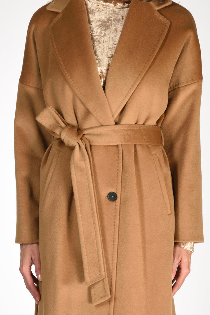Mouche Cappotto Beige Donna - 3