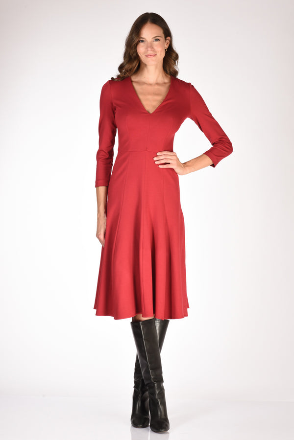 Alessandro Enriquez Abito Rosso Donna