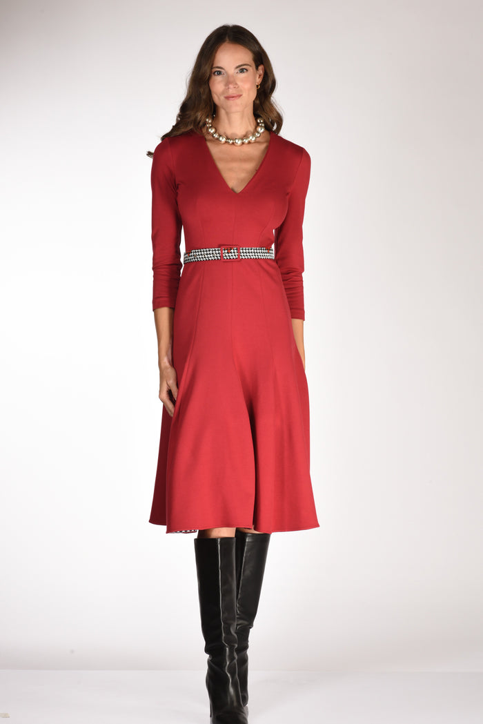 Alessandro Enriquez Abito Rosso Donna - 1
