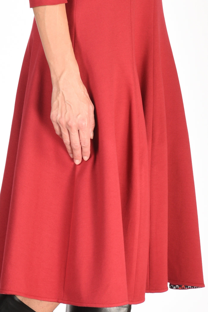 Alessandro Enriquez Abito Rosso Donna - 3
