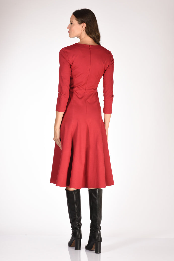 Alessandro Enriquez Abito Rosso Donna - 5