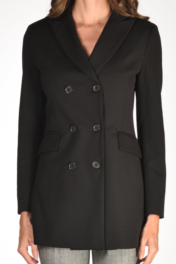 Alessandro Enriquez Blazer P. Milano Nero Donna - 3