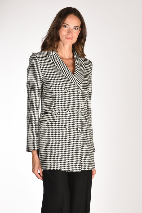Alessandro Enriquez Blazer Pdp Bianco/nero Donna