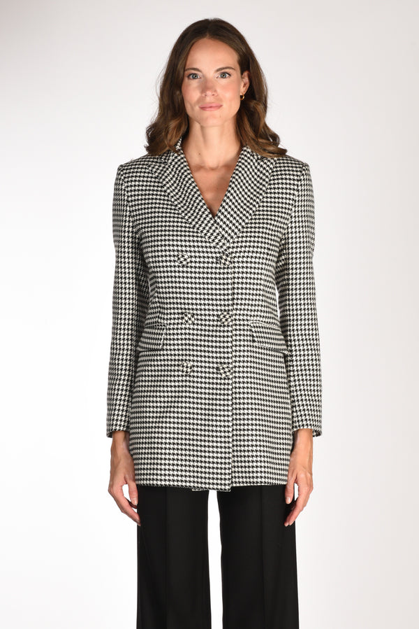 Alessandro Enriquez Blazer Pdp Bianco/nero Donna-2