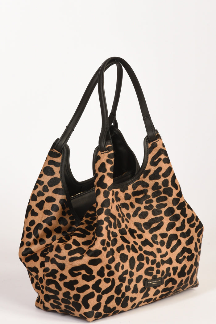 Gianni Chiarini Borsa Dua Beige/nero Donna - 5