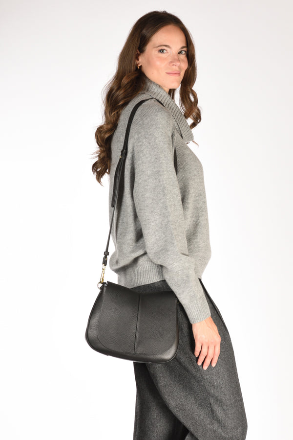 Gianni Chiarini Borsa Helena Round Nero Donna-2