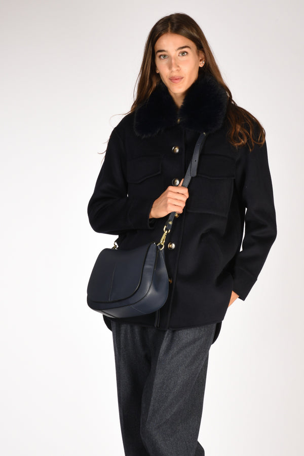 Gianni Chiarini Borsa Helena Round Blu Donna-2