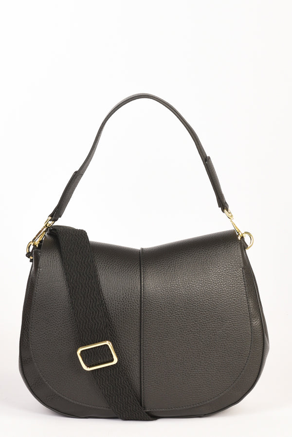 Gianni Chiarini Borsa Helena Round Nero Donna