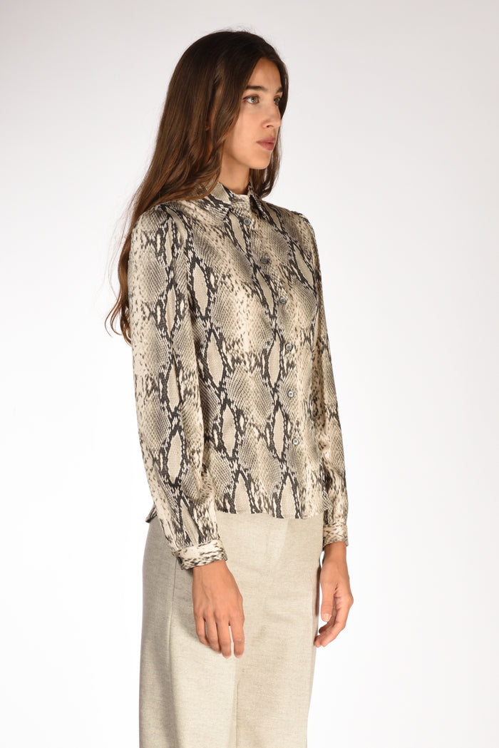 Robert Friedman Camicia Stampata Nero/grigio Chiaro Donna - 4