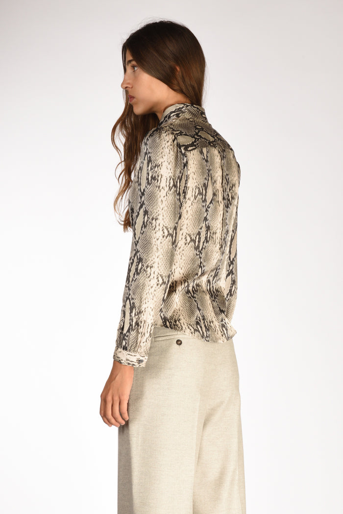 Robert Friedman Camicia Stampata Nero/grigio Chiaro Donna - 5